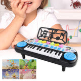 Maxbell Electronic Keyboard Multi Function Teaching for Kids Electric Keyboard Piano blue