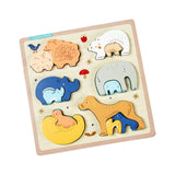 Maxbell Kids Matching Puzzle Sensory Development Early Development for Baby Children Animal