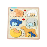Maxbell Kids Matching Puzzle Sensory Development Early Development for Baby Children Animal