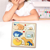 Maxbell Kids Matching Puzzle Sensory Development Early Development for Baby Children Animal