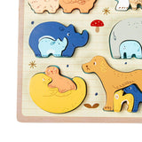 Maxbell Kids Matching Puzzle Sensory Development Early Development for Baby Children Animal