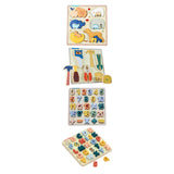 Maxbell Kids Matching Puzzle Sensory Development Early Development for Baby Children Animal