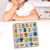 Maxbell Kids Matching Puzzle Sensory Development Early Development for Baby Children Numbers