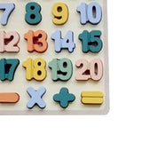 Maxbell Kids Matching Puzzle Sensory Development Early Development for Baby Children Numbers