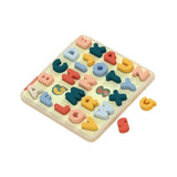 Maxbell Kids Matching Puzzle Sensory Development Early Development for Baby Children Letters
