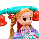 Maxbell Musical Phone Toy Practical Learning Activities Early Educate Montessori Toy Green