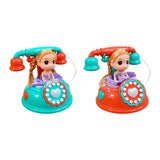 Maxbell Musical Phone Toy Practical Learning Activities Early Educate Montessori Toy Green