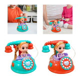 Maxbell Musical Phone Toy Practical Learning Activities Early Educate Montessori Toy Green