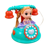 Maxbell Musical Phone Toy Practical Learning Activities Early Educate Montessori Toy Green