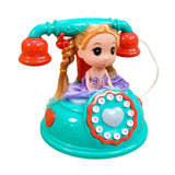 Maxbell Musical Phone Toy Practical Learning Activities Early Educate Montessori Toy Green