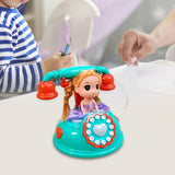 Maxbell Musical Phone Toy Practical Learning Activities Early Educate Montessori Toy Green
