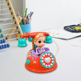 Maxbell Musical Phone Toy Practical Learning Activities Early Educate Montessori Toy Orange