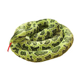 Maxbell Animal Toy Cartoon Design Comfortable Giant Snake Plush Toy Snake Stuff Doll Green