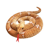 Maxbell Animal Toy Cartoon Design Comfortable Giant Snake Plush Toy Snake Stuff Doll Yellow