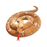 Maxbell Animal Toy Cartoon Design Comfortable Giant Snake Plush Toy Snake Stuff Doll Yellow