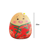 Maxbell Cartoon Potato Stuffed Toy Potato Plush Toy for Living Room Desktop Festival Red 20cm