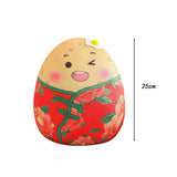 Maxbell Cartoon Potato Stuffed Toy Potato Plush Toy for Living Room Desktop Festival Red 25cm