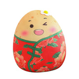 Maxbell Cartoon Potato Stuffed Toy Potato Plush Toy for Living Room Desktop Festival Red 25cm
