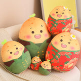 Maxbell Cartoon Potato Stuffed Toy Potato Plush Toy for Living Room Desktop Festival Red 30cm