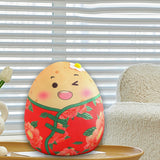 Maxbell Cartoon Potato Stuffed Toy Potato Plush Toy for Living Room Desktop Festival Red 30cm