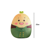 Maxbell Cartoon Potato Stuffed Toy Potato Plush Toy for Living Room Desktop Festival Green 20cm