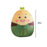 Maxbell Cartoon Potato Stuffed Toy Potato Plush Toy for Living Room Desktop Festival Green 25cm