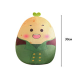 Maxbell Cartoon Potato Stuffed Toy Potato Plush Toy for Living Room Desktop Festival Green 30cm