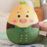 Maxbell Cartoon Potato Stuffed Toy Potato Plush Toy for Living Room Desktop Festival Green 30cm