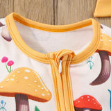 Maxbell Long Sleeve Jumpsuit Nightclothes Casual Cartoon Outfit Newborn Baby Clothes 1 to 3 month