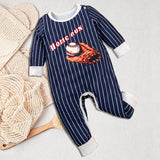 Maxbell Spring Autumn Long Sleeve Jumpsuit Striped Print Cute Baby Clothing for Kids