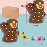 Maxbell Bird Feeding Game Durable Bird Toy Set Practical Learning Toy Montessori Toy