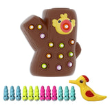 Maxbell Bird Feeding Game Durable Bird Toy Set Practical Learning Toy Montessori Toy