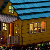Maxbell DIY Doll Houses Miniature Kits Mini Dollhouse Model Kits for Teens Boy Girls