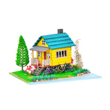 Maxbell DIY Doll Houses Miniature Kits Mini Dollhouse Model Kits for Teens Boy Girls