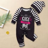 Maxbell Baby Clothes Cute Casual Outfit Baby Long Sleeve Rompers for Infant Boy Girl 1 to 3Month