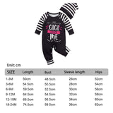 Maxbell Baby Clothes Cute Casual Outfit Baby Long Sleeve Rompers for Infant Boy Girl 3 to 6Month