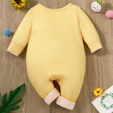 Maxbell Long Leg Romper Giraffe Baby Long Sleeve Romper for Outdoor Homewear Holiday 3 to 6 Months