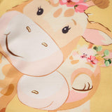 Maxbell Long Leg Romper Giraffe Baby Long Sleeve Romper for Outdoor Homewear Holiday 18 to 24 Months