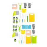 Maxbell Play Kitchen Toys Realistic Utensils Set for Kids Ages 3+ Years Old Children 15pcs