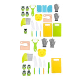 Maxbell Play Kitchen Toys Realistic Utensils Set for Kids Ages 3+ Years Old Children 15pcs