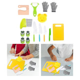 Maxbell Play Kitchen Toys Realistic Utensils Set for Kids Ages 3+ Years Old Children 15pcs