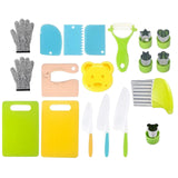 Maxbell Play Kitchen Toys Realistic Utensils Set for Kids Ages 3+ Years Old Children 19pcs