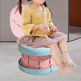 Portable Potty Seat AntiSlip Easy Clean Solid Foldable Training Toilet Chair Pink S