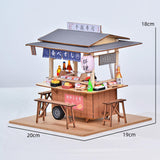 Maxbell Mini Sushi Shop Model Presents Diorama Scenery Mini Model Dollhouse Kits