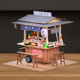 Maxbell Mini Sushi Shop Model Presents Diorama Scenery Mini Model Dollhouse Kits