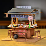 Maxbell Mini Sushi Shop Model Presents Diorama Scenery Mini Model Dollhouse Kits