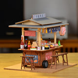 Maxbell Mini Sushi Shop Model Presents Diorama Scenery Mini Model Dollhouse Kits