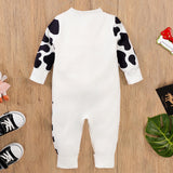 Maxbell Newborn Cartoon Pyjama Playsuit Clothes for Homewear Casual Thanksgiving Day 3 to 6 Months