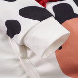 Maxbell Newborn Cartoon Pyjama Playsuit Clothes for Homewear Casual Thanksgiving Day 6 to 9 Months