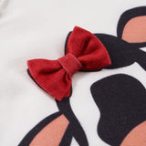 Maxbell Newborn Cartoon Pyjama Playsuit Clothes for Homewear Casual Thanksgiving Day 6 to 9 Months